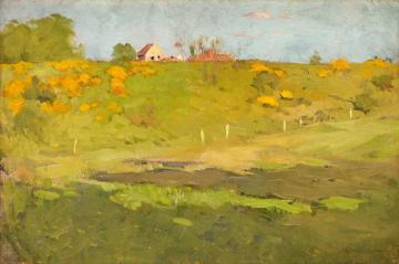 French Landscape Artwork by Georg Pauli