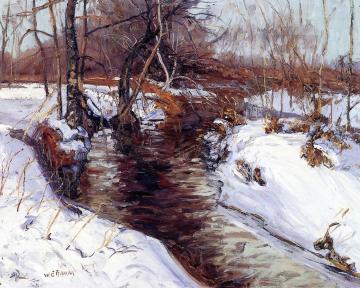 Branch Creek Artwork by Walter Emerson Baum