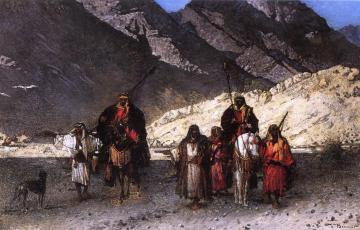 In The Mountains Artwork by Léon Joseph Florentin Bonnat