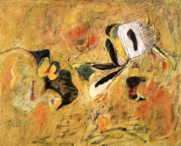 Apple Orchard Artwork by Arshile Gorky