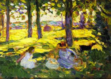 Partie de Campagne Artwork by Henri Lebasque