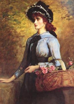 Sweet Emma Morland Artwork by Sir John Everett Millais