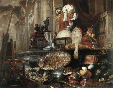 Vanitas Still Life Artwork by Pieter Boel