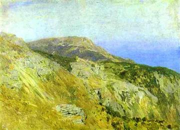 Corniche, Southern France. Sketch Artwork by Isaac Ilich Levitan
