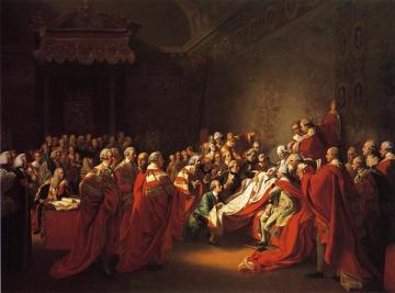 The Colapse Of The Earl Of Chatham In The House Of Lords Artwork by John Singleton Copley