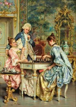 The Game Of Chess Artwork by Arturo Ricci