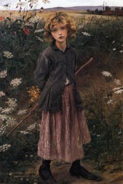 Roadside Flowers Artwork by Jules Bastien-Lepage