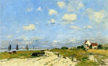 The Dunes at Etaples Artwork by Eugène-Louis Boudin