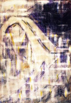 Bridge in Tecino Artwork by Christian Rohlfs