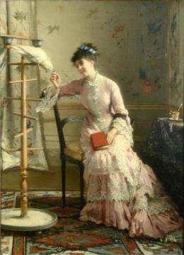 Friendship And Affection Artwork by Gustave-Leonard de Jonghe