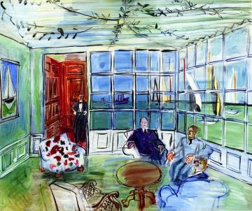 The Royal Yacht Squadron, Cowes, Isle Of Wight Artwork by Raoul Dufy