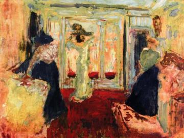 Madame Hessel At The Milliner Artwork by Edouard Vuillard