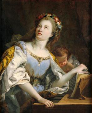 Saint Cecilia Artwork by Giovanni Battista Tiepolo