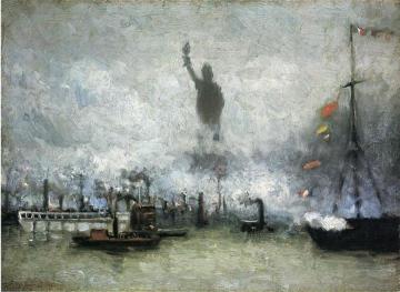 The Statue of Liberty Artwork by Francis Hopkinson Smith