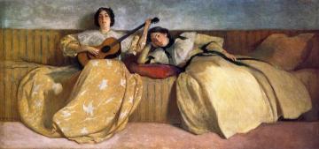 Panel for Music Room Artwork by John White Alexander