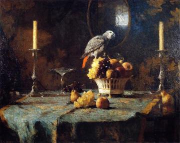 The Dining Room Table Artwork by Frank Weston Benson