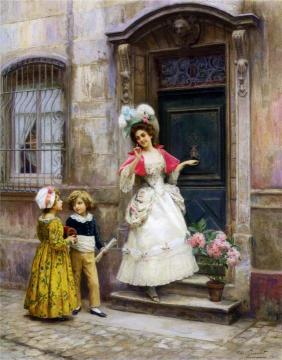 Grandmother's Birthday Artwork by Jules Girardet
