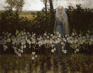 Annunciation Artwork by George Hitchcock