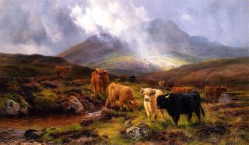 Through The Glen Artwork by Louis Bosworth Hurt