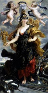 Marie de Medicis as Bellona Artwork by Peter Paul Rubens
