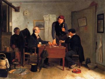 The Card Players Artwork by Richard Caton Woodville