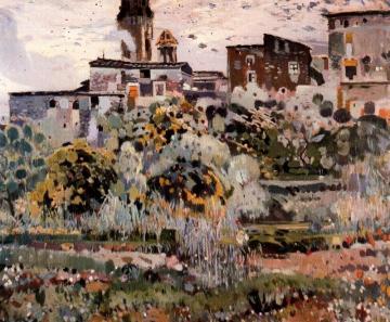 Maspujols. Tarragona Artwork by Joaquin Mir Trinxet