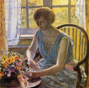 Mahdah Artwork by Frederick Carl Frieseke