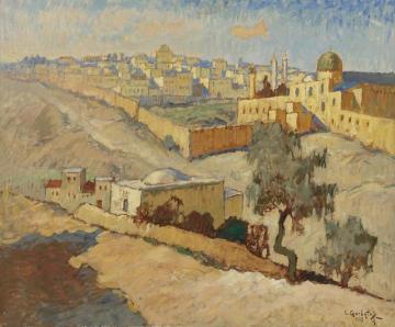 Jerusalem Artwork by Konstantin Gorbatov