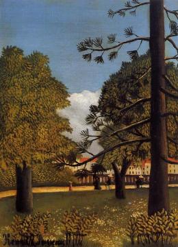 View of Parc de Montsouris Artwork by Henri Rousseau