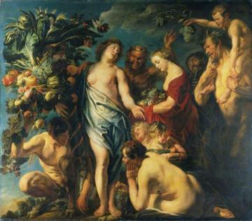 An Allegory of Fruitfulness Artwork by Jacob Jordaens