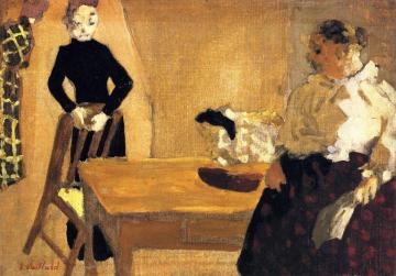 The Conversation Artwork by Edouard Vuillard