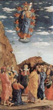 The Ascension Artwork by Andrea Mantegna
