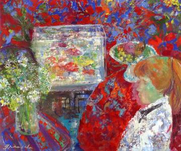 The Aquarium Artwork by Emilio Grau Sala