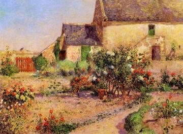 The Garden at Kervaudu Artwork by Ferdinand du Puigaudeau
