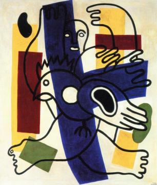 Charming Birds Artwork by Fernand Léger