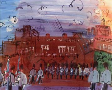 St. James's Palace Artwork by Raoul Dufy