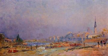 The Banks of the Seine at Rouen Artwork by Albert Lebourg
