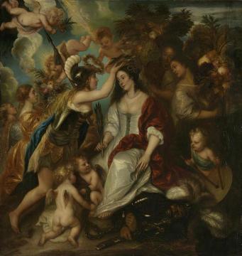 Allegory of Peace (Allegorie op de vrede) Artwork by Jan Lievens