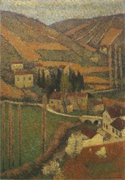 La Campagne Artwork by Henri Martin