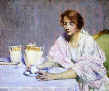 Tea Leaves Artwork by Francis Coates Jones