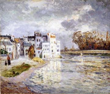 The Marne at Lagny Artwork by Maxime Maufra