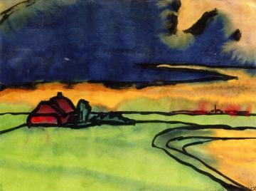 Landscape Artwork by Emil Nolde