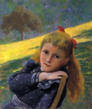 LIttle Hélène Artwork by Federico Zandomeneghi
