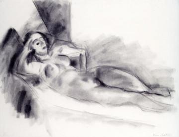 Reclining Nude Artwork by Henri Matisse
