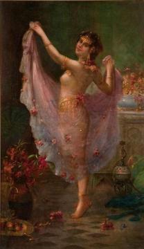 The Harem Dancer Artwork by Hans Zatzka