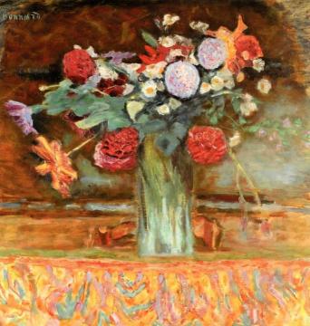 Autumn Bouquet Artwork by Pierre Bonnard