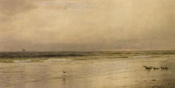 Low Tide on the Jersey Coast Artwork by William Trost Richards