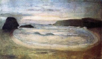 Large Grey Seascape Artwork by Henri Matisse
