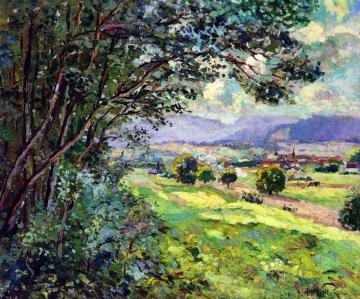 Landscape Artwork by Emmanuel de la Villéon