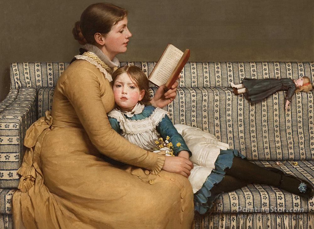 Alice In Wonderland Artwork by George Dunlop Leslie